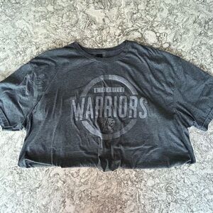 Men’s XXL D’iberville warriors grey t shirt